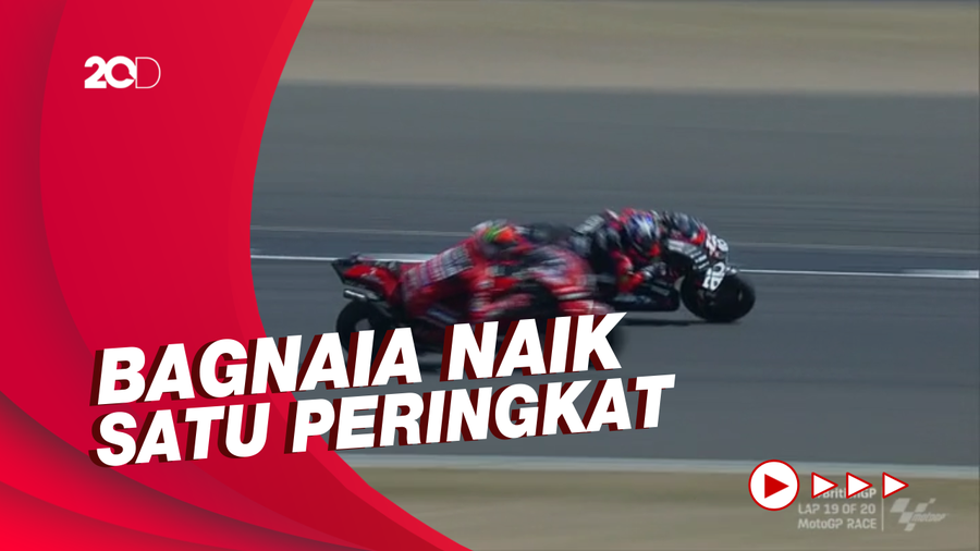 Back to back Juara, Bagnaia Terus Kuntit Quartararo di Papan Klasemen