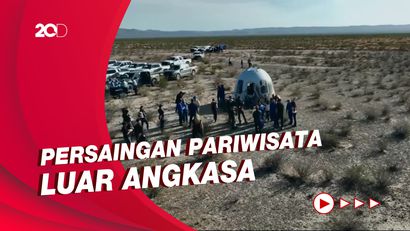 Blue Origin yang Makin Aktif Bawa Orang Kaya Pelesiran ke Luar Angkasa