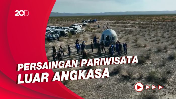 Blue Origin yang Makin Aktif Bawa Orang Kaya Pelesiran ke Luar Angkasa