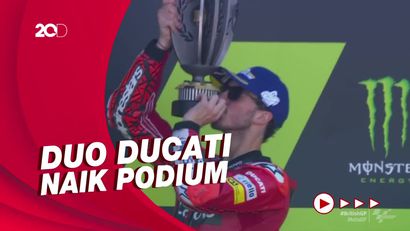 Bagnaia Juara MotoGP Inggris, Miller Juga Podium