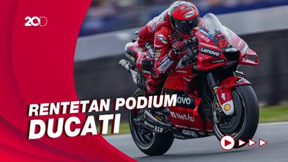 Ducati Sudah 18 Kali Secara Beruntun Selalu Naik Podium