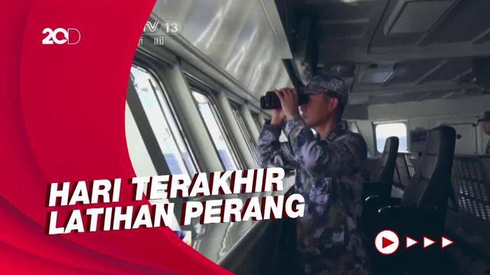 Aksi Teror Kapal Perang China di Perairan Taiwan