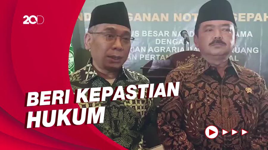 Menteri ATR/BPN Bantu Sertifikasi 6 Juta Bidang Lahan PBNU