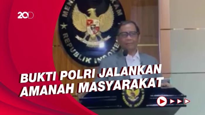 Ferdy Sambo Tersangka, Mahfud Md Apresiasi Kinerja Kapolri