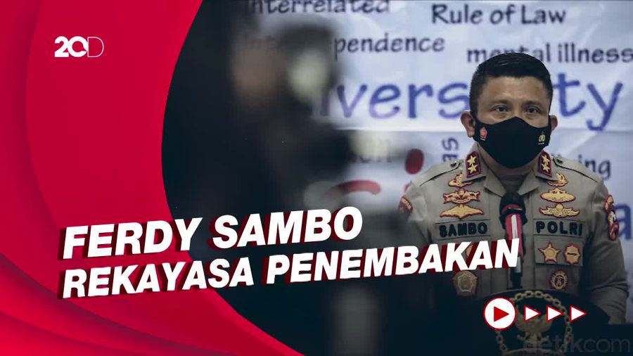 Ferdy Sambo Jadi Tersangka Pembunuhan Brigadir J