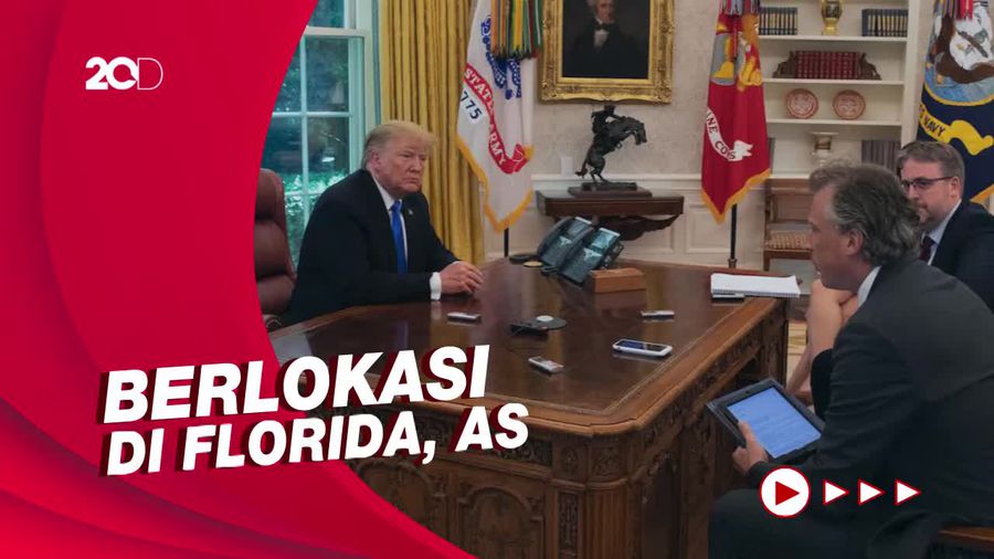 Detik-detik Rumah Trump Digeledah FBI Cari Dokumen Rahasia