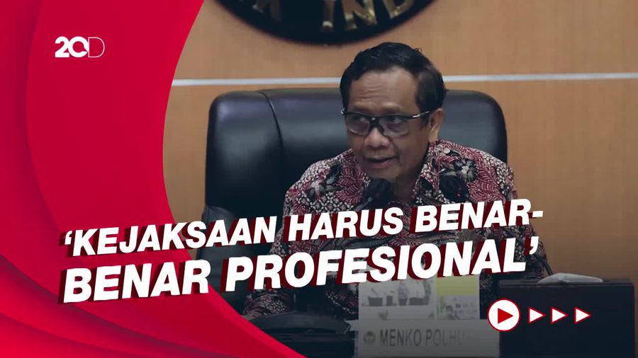 Mahfud Md Dorong Kejaksaan Tiru Semangat Polri di Kasus Brigadir J