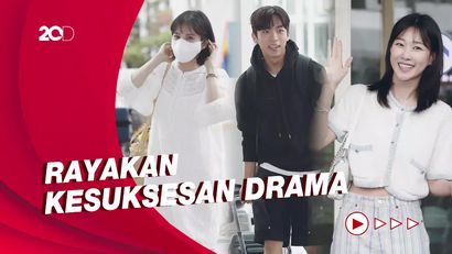 Penampilan Para Pemain Extraordinary Attorney Woo Berlibur ke Bali