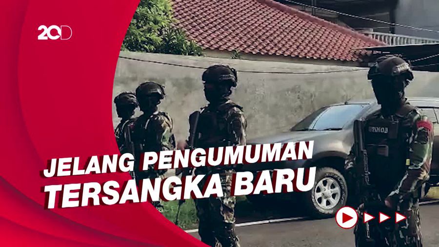 Garis Polisi Membentang di Rumah Irjen Ferdy Sambo