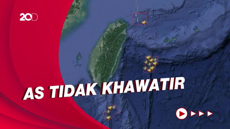 Biden Yakin Militer China Tak Berani Macam-macam di Sekitar Taiwan