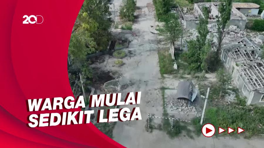 Ketika Bom Rusia Mereda di Mykolaiv   