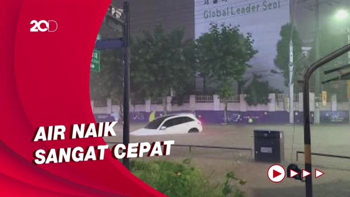 Kisah Ibu Terpisah dengan 2 Anak Kecilnya saat Banjir Melanda Korea Selatan