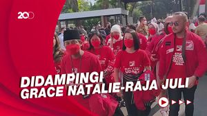 Momen Giring Ganesha Pimpin PSI Daftar Peserta Pemilu ke KPU