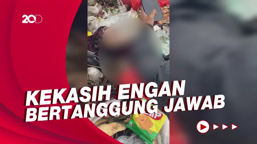 Polisi Parepare Temukan Bayi yang Dibuang Remaja di TPA