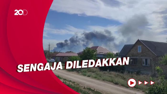 Ledakan di Pangkalan Militer Rusia di Krimea Bukan Akibat Serangan