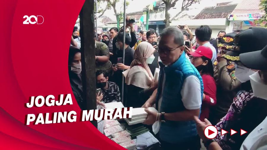 Mendag Zulhas: Di Jogja Tempe Sekantong Rp 5 Ribu