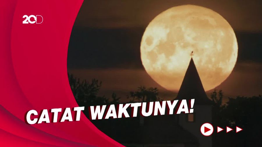 Waktu Terbaik Menyaksikan Supermoon Terakhir di 2022