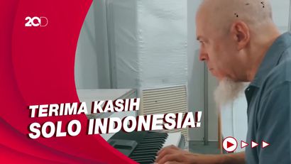 Aksi Jordan Rudess Mainkan Lagu Bengawan Solo Usai Konser Dream Theater