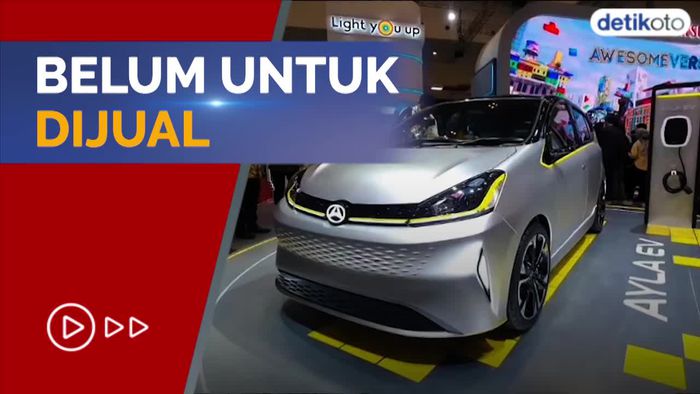 Daihatsu Pamer Mobil Listrik Ayla di GIIAS 2022