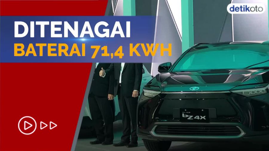 Ini Dia bZ4X, Mobil Listrik Andalan Toyota di GIIAS 2022
