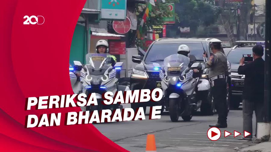 Kedatangan Wakapolri-Komnas HAM di Mako Brimob untuk Periksa Sambo