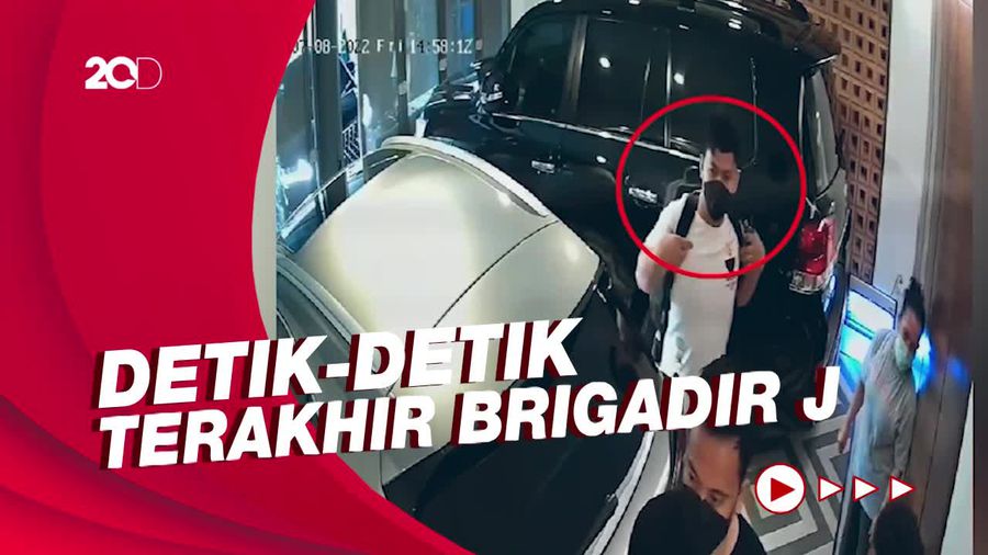Rekaman CCTV Brigadir J Mulai dari Magelang Hingga Rumah Sambo