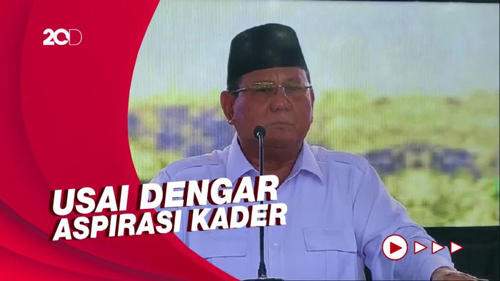 Prabowo Akan Tentukan soal Maju Capres 2024 Malam Ini!