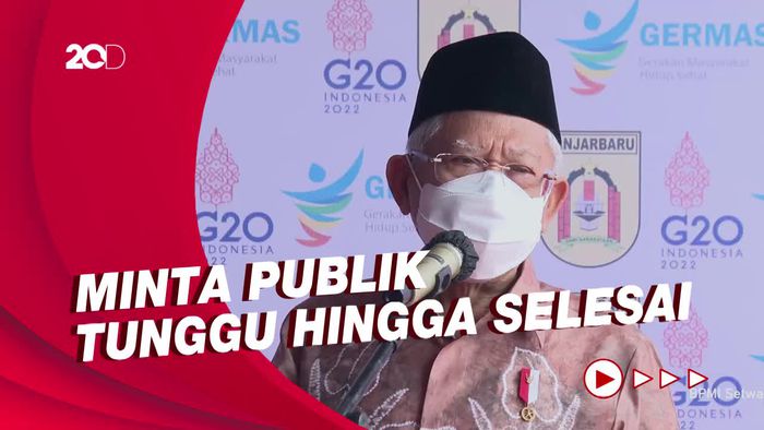 Maruf Nilai Polisi Bekerja dengan Baik Tangani Kasus Brigadir J