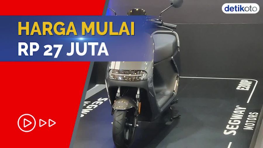 Mejeng di GIIAS 2022, Segway Luncurkan 4 Motor Listrik