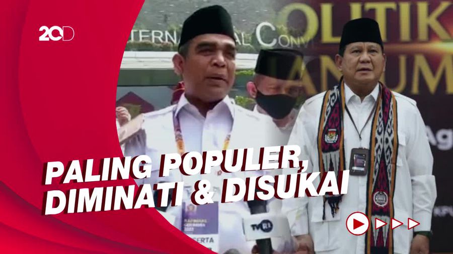 Gerindra Ungkap Alasan DPD Usulkan Prabowo Capres Tunggal 