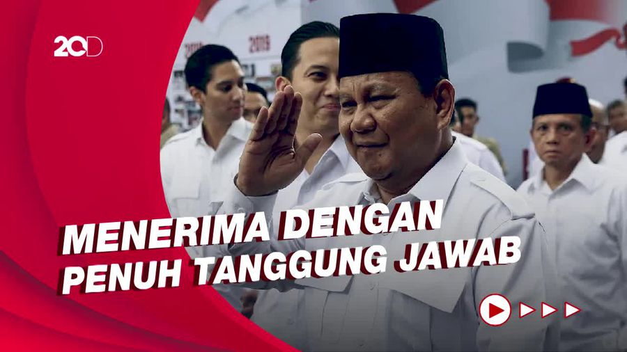 Momen Prabowo Ngaku Siap Maju Capres Lagi di 2024