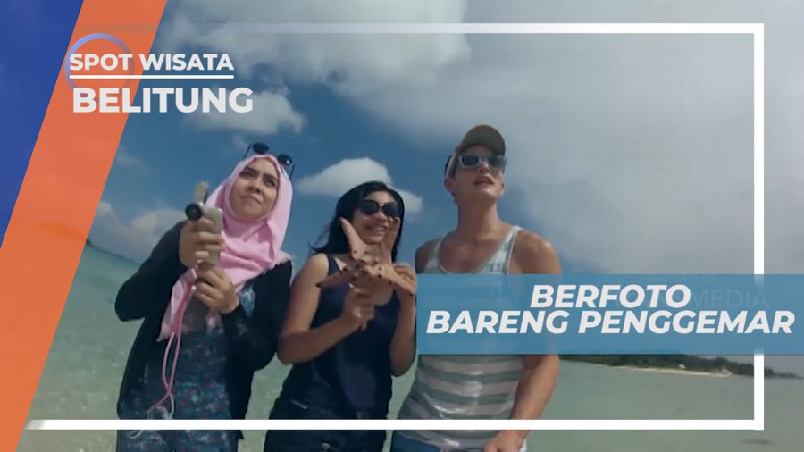 Mengabadikan Momen dengan Berfoto di Pulau Gusong, Belitung
