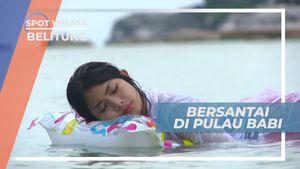 Melepas Lelah dengan Bersantai di Tenangnya Laut Pulau Babi, Belitung