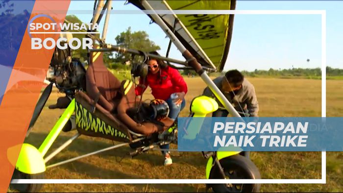 Trike, Bersiap Seru-seruan Naik Pesawat Ringan Berpenumpang Dua Orang, Bogor