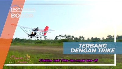 Trike, Sensasi Melayang-layang di Atas Kota Hujan Naik Pesawat Ringan, Bogor