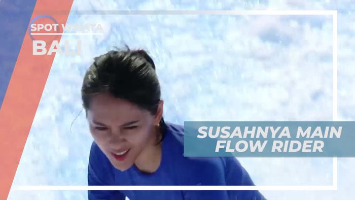 Keseimbangan, Kunci Bermain Flow Rider di Bali