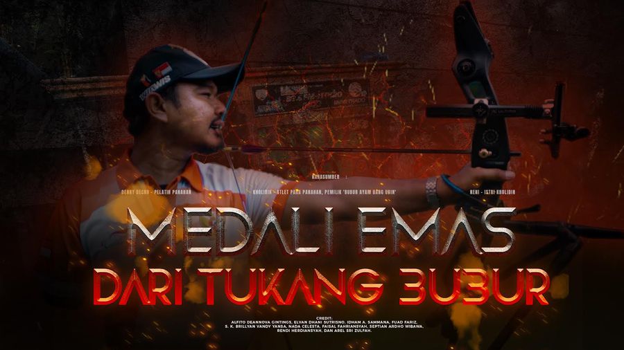 3 Medali Dari Udin Si Tukang Bubur
