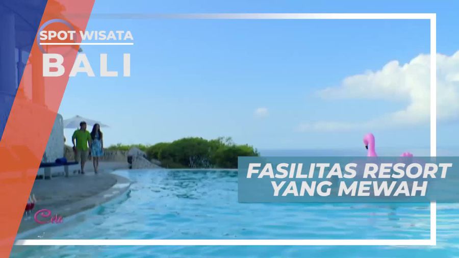 Resort Mewah dengan Kolam Renang Menghadap Ke Pantai, Bali