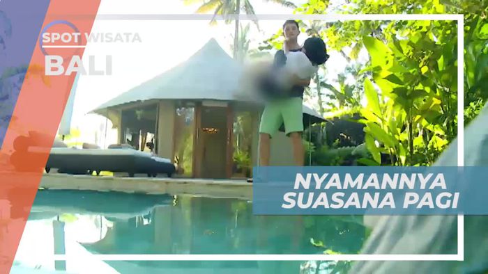 Menikmati Suasana Pagi di Kawasan Penginapan Ubud Bali