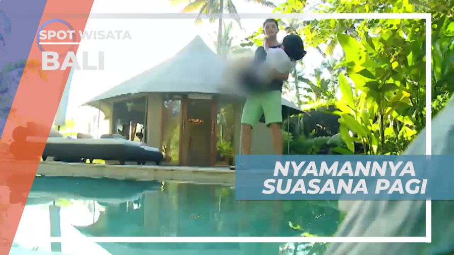 Menikmati Suasana Pagi di Kawasan Penginapan Ubud Bali