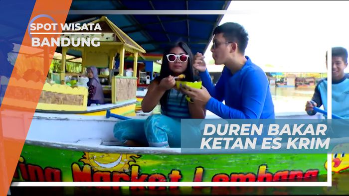Lezat Nikmat Duren Bakar Beradu Dengan Ketan dan Lembutnya Es Krim, Bandung