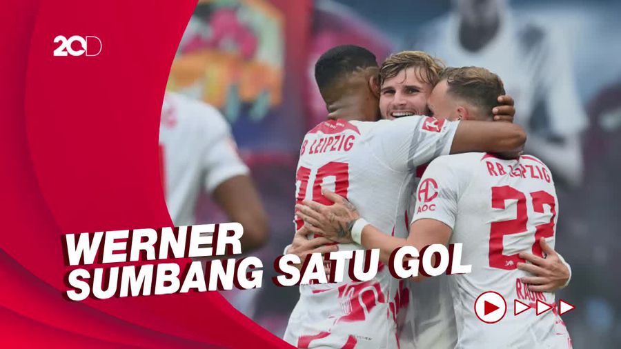 Werner Langsung Cetak Gol untuk Leipzig Usai Tinggalkan Chelsea