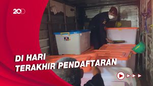 Dua Parpol Ini Bawa Puluhan Kontainer Dokumen Pendaftaran ke KPU