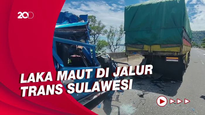 Pasutri di Sulsel Tewas Usai Mobilnya Hantam Truk yang Tengah Parkir