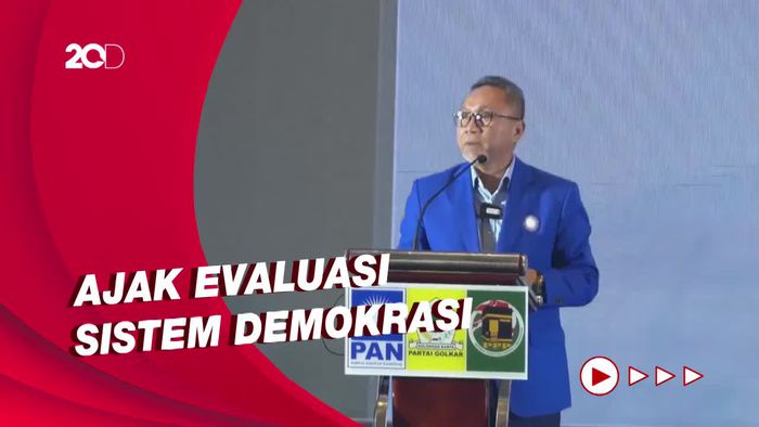 Zulhas Bacakan Visi Misi KIB: Akhiri Politik Identitas, Lahirkan Gagasan