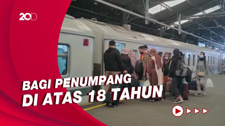 Mulai Hari Ini Penumpang KAI Belum Booster Wajib PCR!