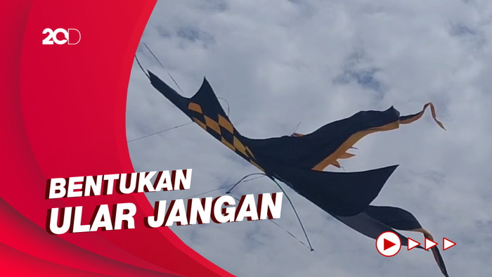 564 Buah Layang-layang Adu Kreasi dan Ketinggian di Bali