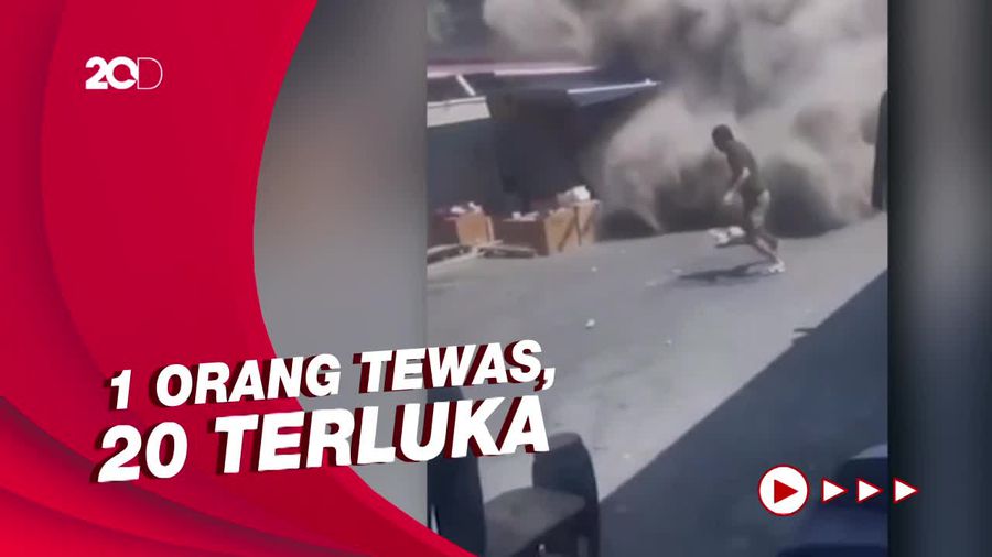 Ngeri! Gudang Kembang Api di Armenia Meledak