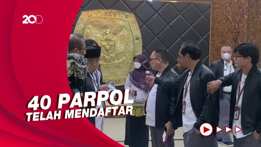 KPU Resmi Tutup Pendaftaran Calon Peserta Pemilu 2024