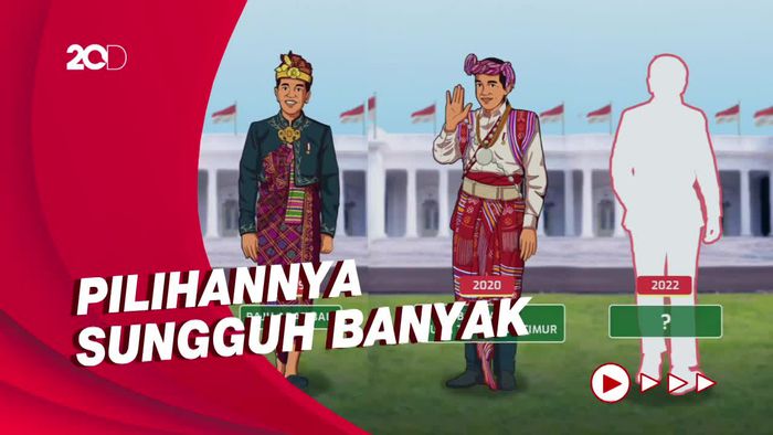 Jokowi Ajak Warganet Tebak Pakaian Adat di HUT Ke-77 RI